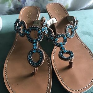 Women’s jeweled sandal